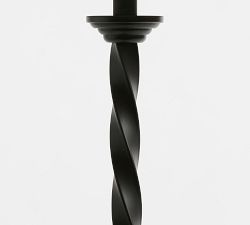 Harper Twisted Metal Floor Lamp (59")