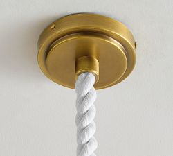 Marina Swing Rope Pendant (12")