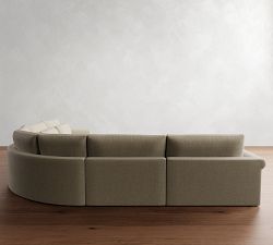 Westwood Roll Arm Deep Seat 5-Piece Curved Wedge Sectional (158")