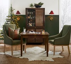 York Upholstered Dining Armchair
