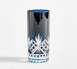 Antique Cut Highball Glasses - Set of 4