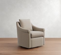 Ayden Roll Arm Swivel Glider