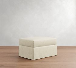Carmel Slipcovered Ottoman
