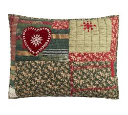Holiday Love Reversible Quilted Sham