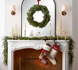 Holiday Icons Crewel Stockings