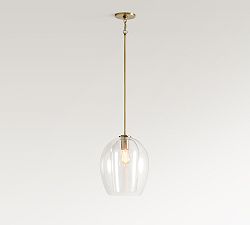 Odette Glass Globe Pendant (12")
