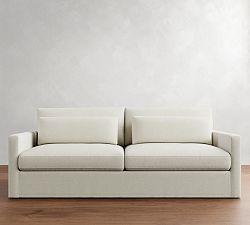 Westwood Slim Arm Deep Seat Slipcovered Sofa (67"-127")