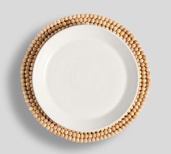 Beaded Charger Plates