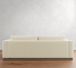 Carmel Wide Arm Wood Base Sofa (62"&ndash;122")
