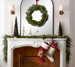 Holiday Icons Crewel Stockings