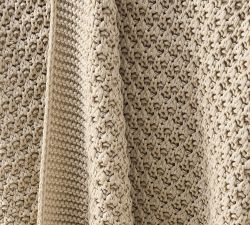 Coastline Knitted Throw