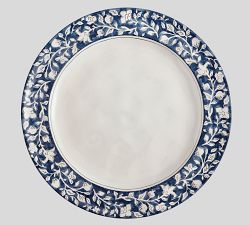 Hanukkah Botanical Stoneware Dinner Plates - Set of 4