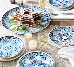 Hanukkah Medallion Stoneware Serveware Collection