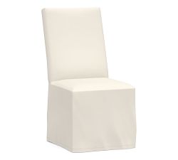 PB Comfort Square Slipcovered Dining Chair