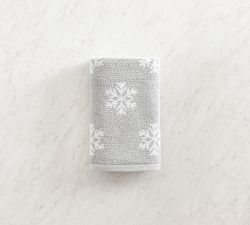 Snowflake Jacqaurd Towel