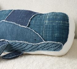 William the Whale Shaped Pillow