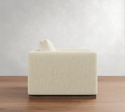 Carmel Slim Arm Wood Base Chair