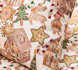 Gingerbread Pillowcases - Set of 2