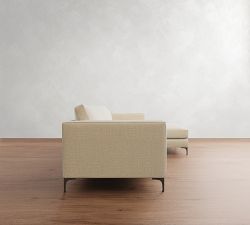 Jake Chaise Sectional (110"&ndash;120")