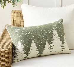Tree Outdoor Lumbar Pillow