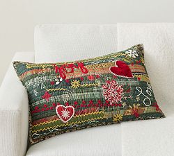 Winter Dreams Reversible Lumbar Pillow