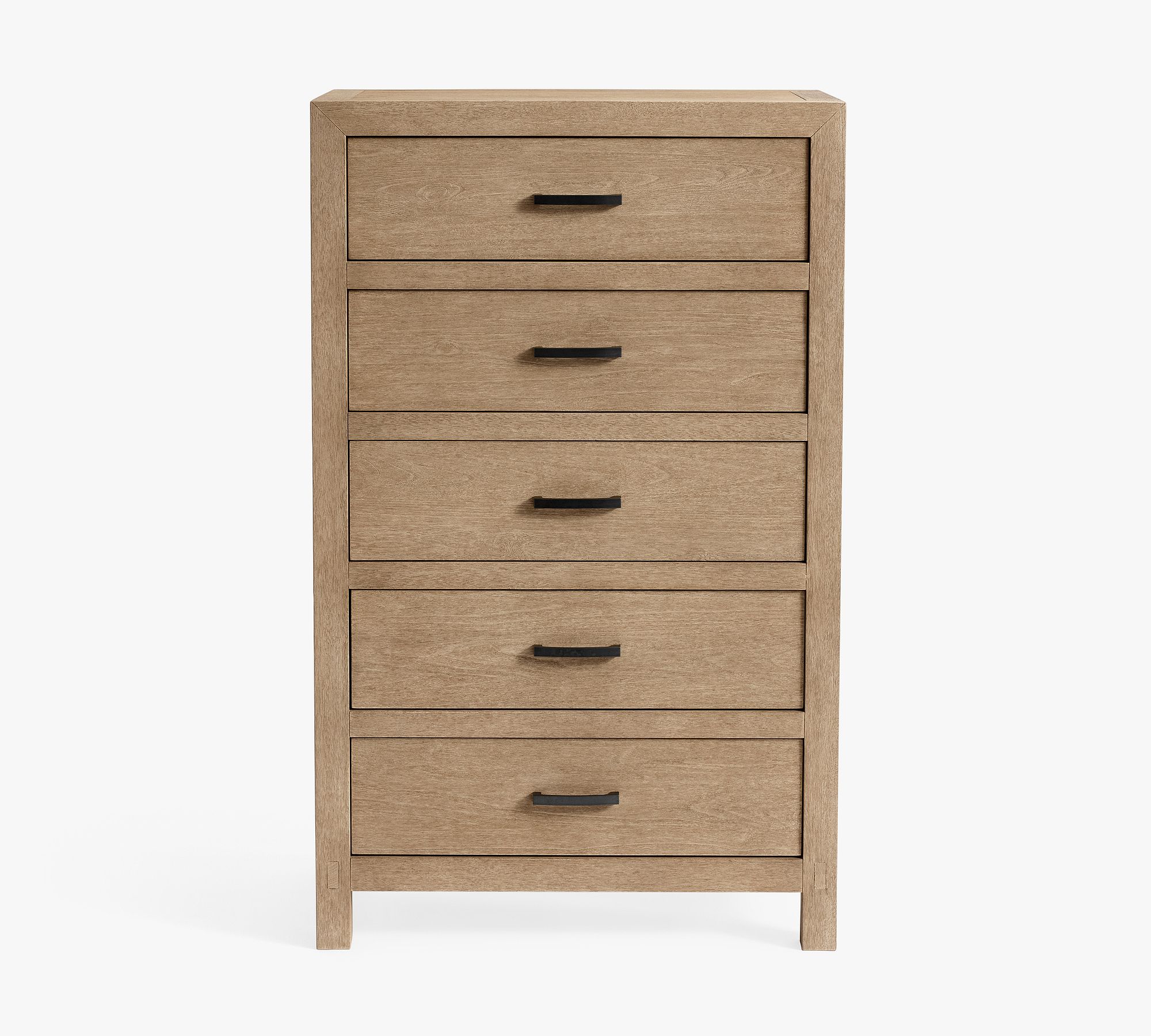 Linwood 5-Drawer Tall Dresser, Seadrift | Pottery Barn