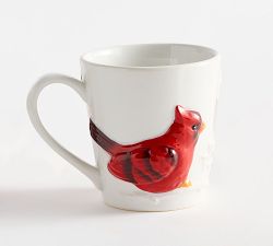 Cardinal Stoneware Mugs
