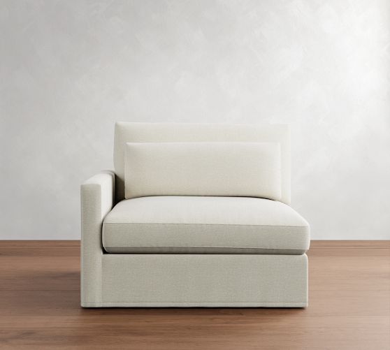Build Your Own Westwood Slim Arm Deep Seat Slipcovered Sectional by Pottery Barn