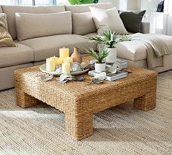Cardiff Square Woven Coffee Table (41")