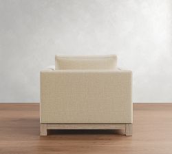 Jake Tufted Seadrift Wood Base Chair