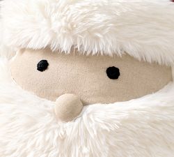 Santa Face Shaped Pillow