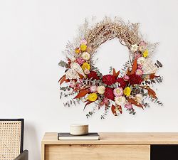 Handcrafted Legacy Blooms Wreath