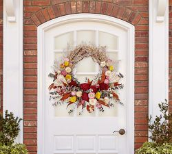 Handcrafted Legacy Blooms Wreath