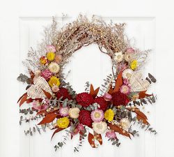Handcrafted Legacy Blooms Wreath