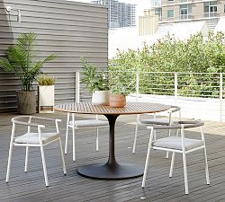 Nami Teak Round Outdoor Dining Table