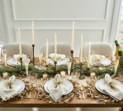 Snowflake Decal Cocktail Glasses - Set of 4