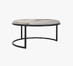 Pottery Barn Veka Nesting Coffee Tables