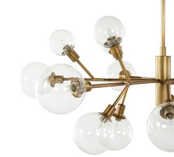 Birchmont Hand-Blown Glass Chandelier (48")