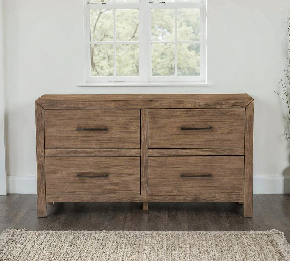 Everly 4-Drawer Dresser (62") by Pottery Barn