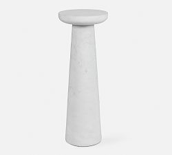 Lusina Round Marble Cocktail Table (8"w)