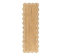 Olivya Jute Scallop Rug