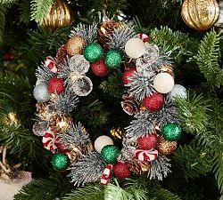 Peppermint Twist Wreath Ornament