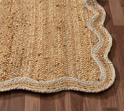 Olivya Jute Scallop Rug