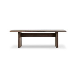 Robertson Teak Rectangular Outdoor Dining Table (96")