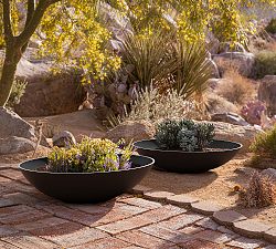 All Weather Eco Hevea Outdoor Bowl Planters