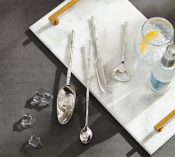 Glen Handcrafted Cocktail Accessories, Set of 4