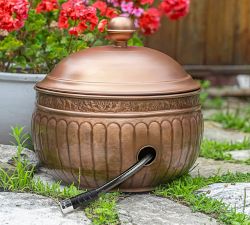 Handcrafted Copper Hose Pot