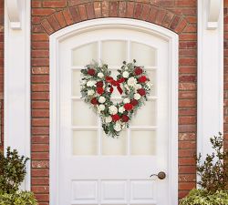 Handcrafted Velvet Rose Wreath