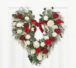 Handcrafted Velvet Rose Wreath