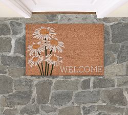 Welcome Daisy Doormat